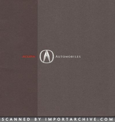 1992 Acura Brochure Cover