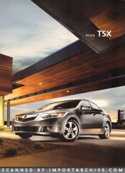 2009 Acura Brochure Cover