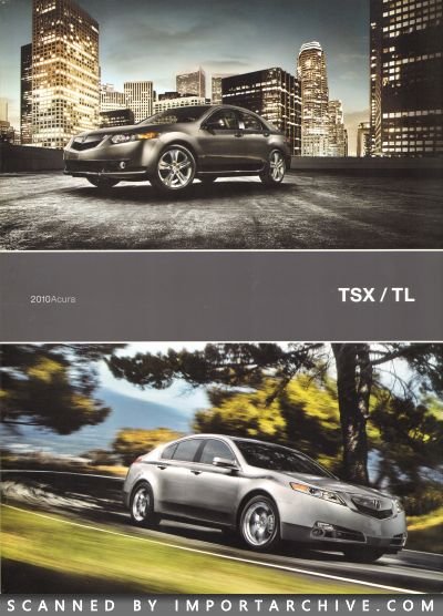 2010 Acura Brochure Cover