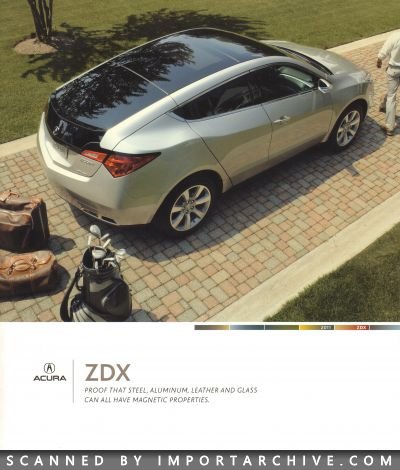 2011 Acura Brochure Cover