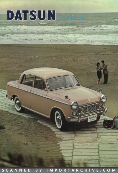 1961 Datsun Brochure Cover