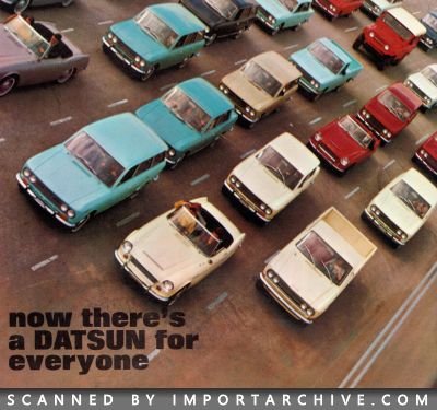 1967 Datsun Brochure Cover
