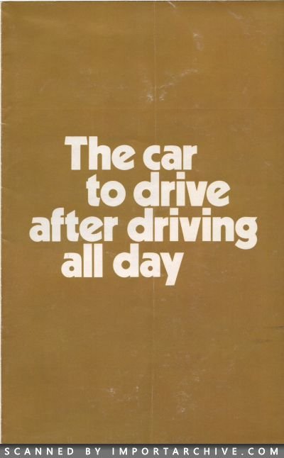 1973 Honda Brochure Cover