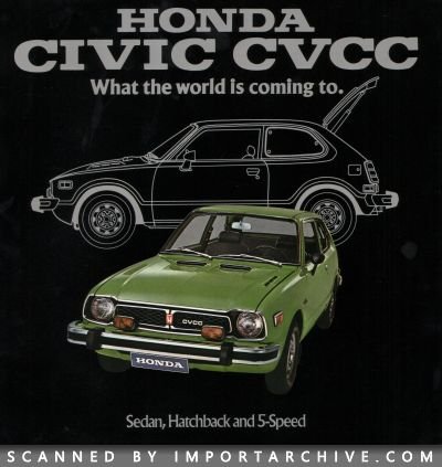 1975 Honda Brochure Cover
