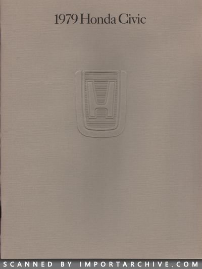 1979 Honda Brochure Cover