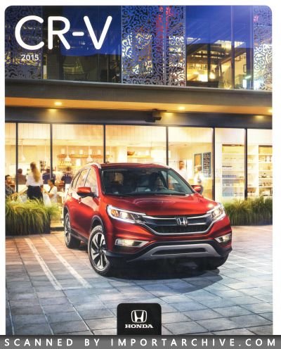 2015 Honda Brochure Cover