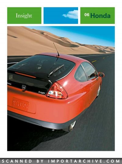 2006 Honda Brochure Cover