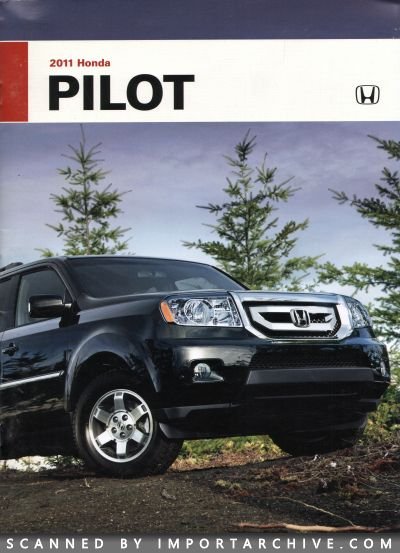 2011 Honda Brochure Cover
