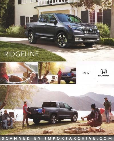 2017 Honda Brochure Cover