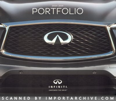 2018 Infiniti Brochure Cover