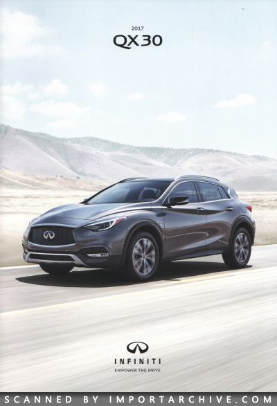 2017 Infiniti Brochure Cover