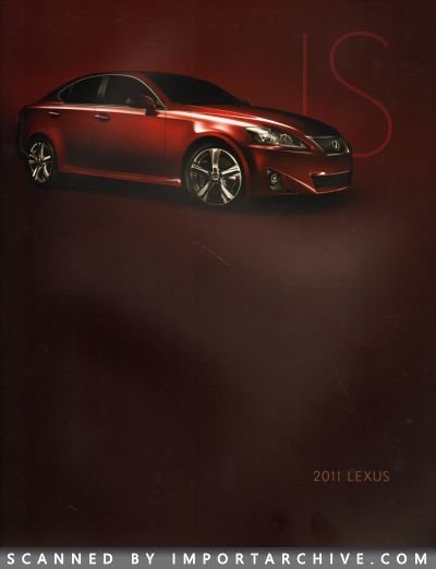 2011 Lexus Brochure Cover