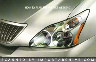 2004 Lexus Brochure Cover