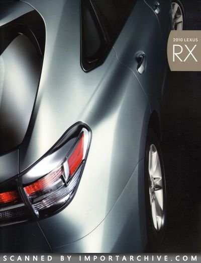 2010 Lexus Brochure Cover
