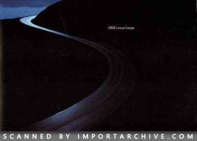 2000 Lexus Brochure Cover