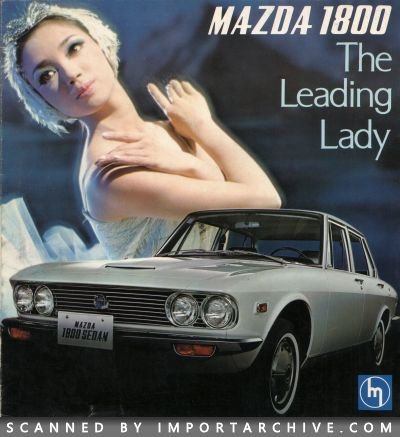 1971 Mazda Brochure Cover