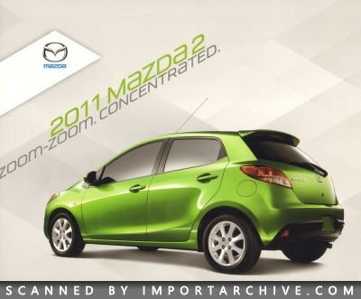 2011 Mazda Brochure Cover