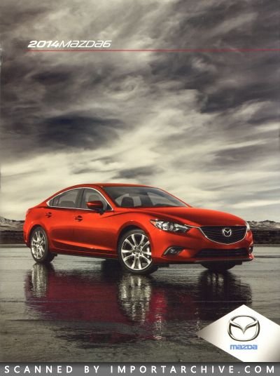 2014 Mazda Brochure Cover