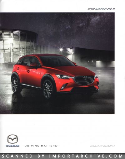 2017 Mazda Brochure Cover