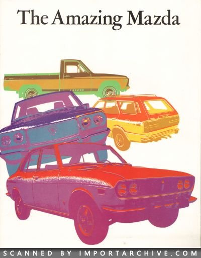 1973 Mazda Brochure Cover
