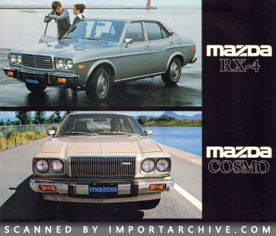 1977 Mazda Brochure Cover