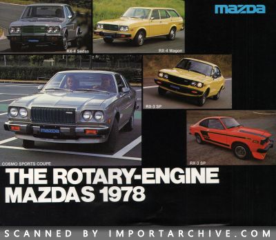 1978 Mazda Brochure Cover