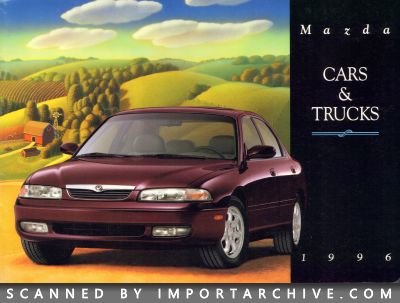 1996 Mazda Brochure Cover