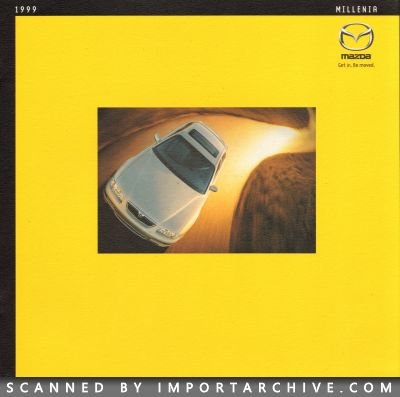 1999 Mazda Brochure Cover