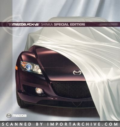 2005 Mazda Brochure Cover