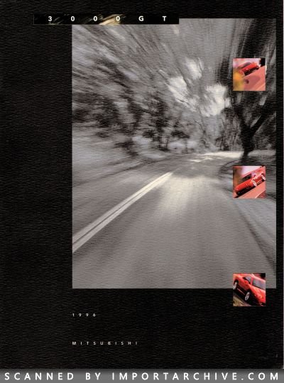 1996 Mitsubishi Brochure Cover