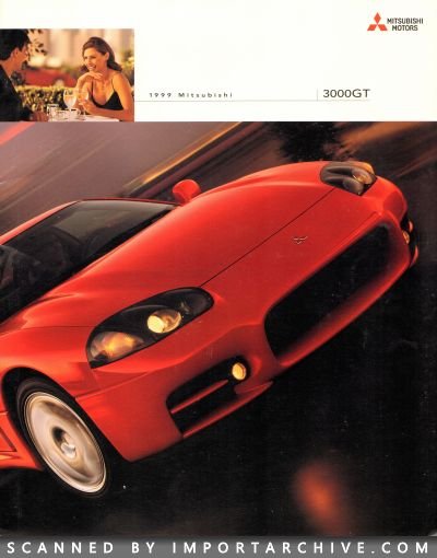 1999 Mitsubishi Brochure Cover