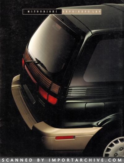 1993 Mitsubishi Brochure Cover