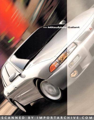 1997 Mitsubishi Brochure Cover