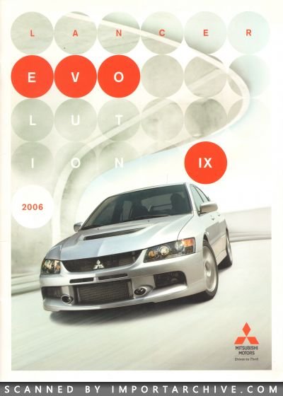 2006 Mitsubishi Brochure Cover