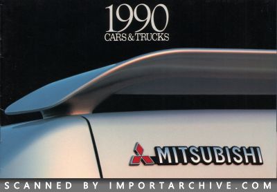 1990 Mitsubishi Brochure Cover