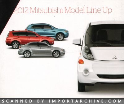 2012 Mitsubishi Brochure Cover