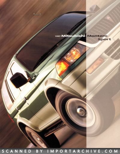 1997 Mitsubishi Brochure Cover