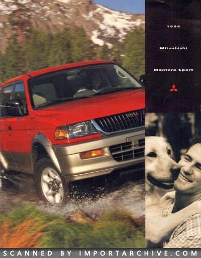 1998 Mitsubishi Brochure Cover
