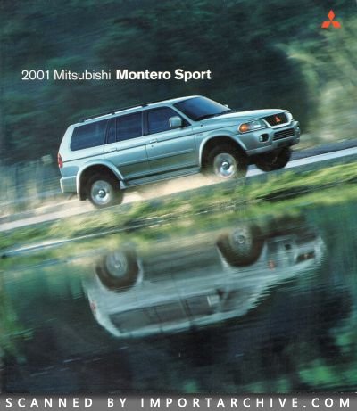 2001 Mitsubishi Brochure Cover