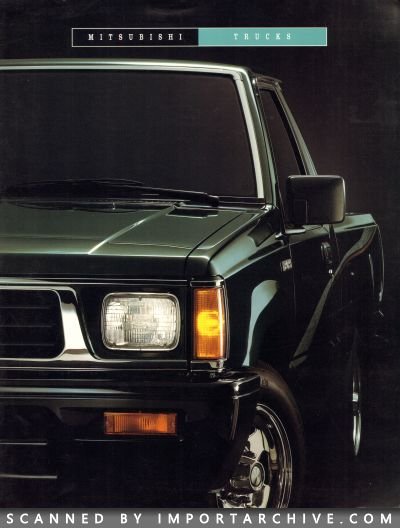 1993 Mitsubishi Brochure Cover
