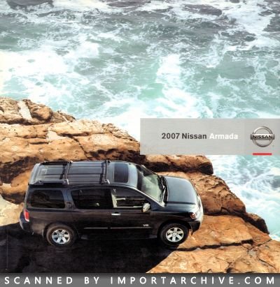 2007 Nissan Brochure Cover