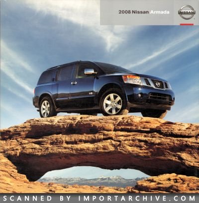 2008 Nissan Brochure Cover