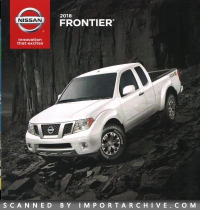 2018 Nissan Brochure Cover