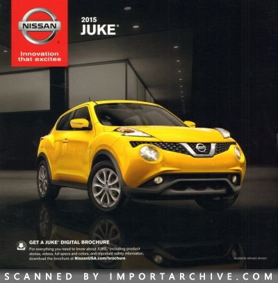 2015 Nissan Brochure Cover