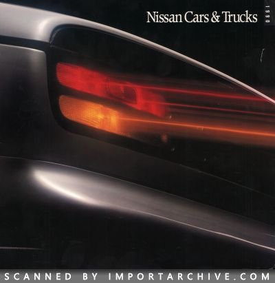 1990 Nissan Brochure Cover