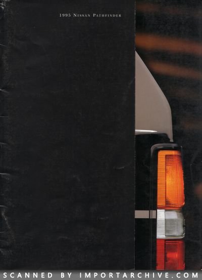 1995 Nissan Brochure Cover