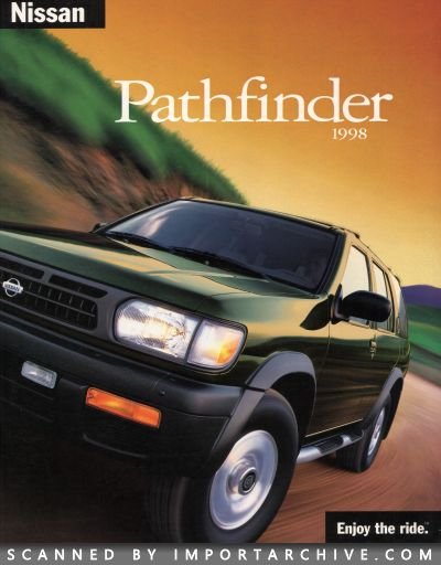 1998 Nissan Brochure Cover