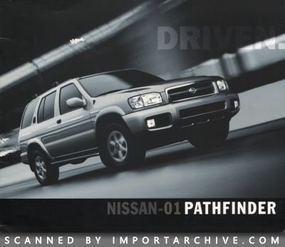 2001 Nissan Brochure Cover
