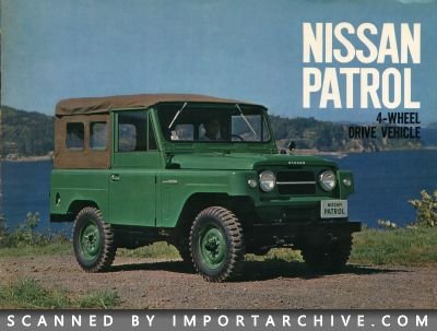 1964 Nissan Brochure Cover