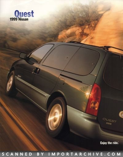 1999 Nissan Brochure Cover
